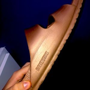 Birkenstock slides(unisex) size 10 woman size 8 men